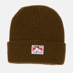 Waffle Knit Beanie - Moss